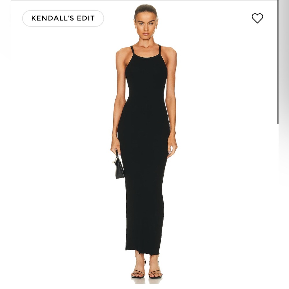 Eterne TANK DRESS MAXI BLACK. Perfect condition and fast shipping